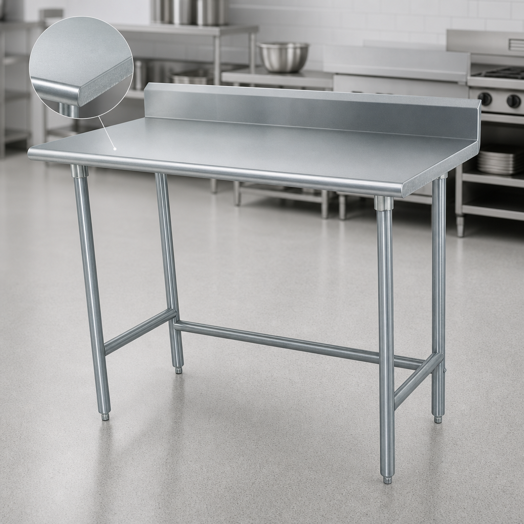 16-Gauge 430 Stainless Steel Top