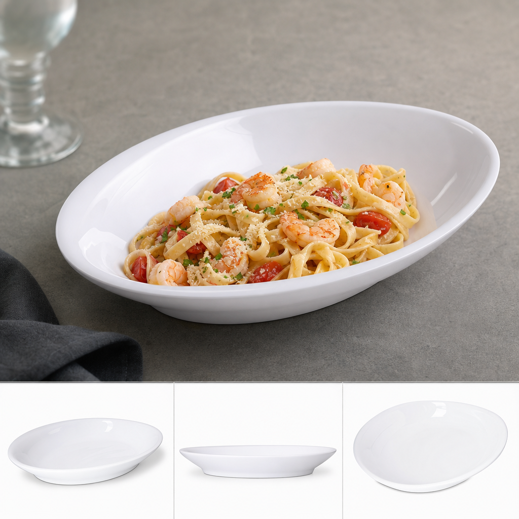 Oblong Pasta Plate