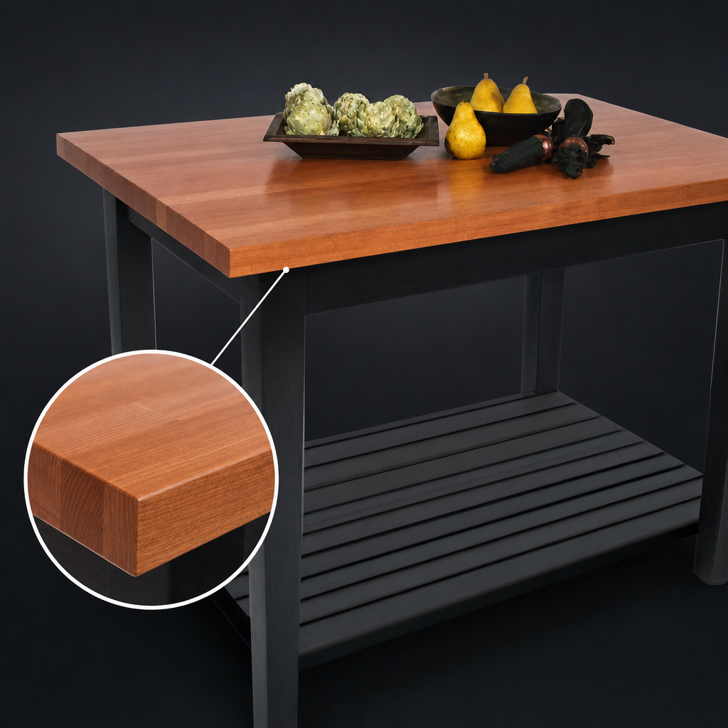 1-1/2-Inch Edge Grain Top
