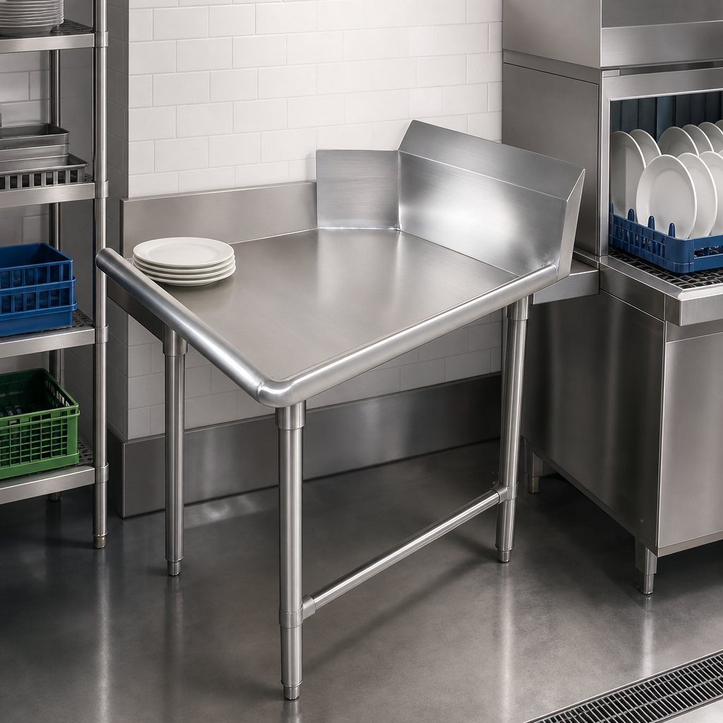 Straight Clean Dishtable