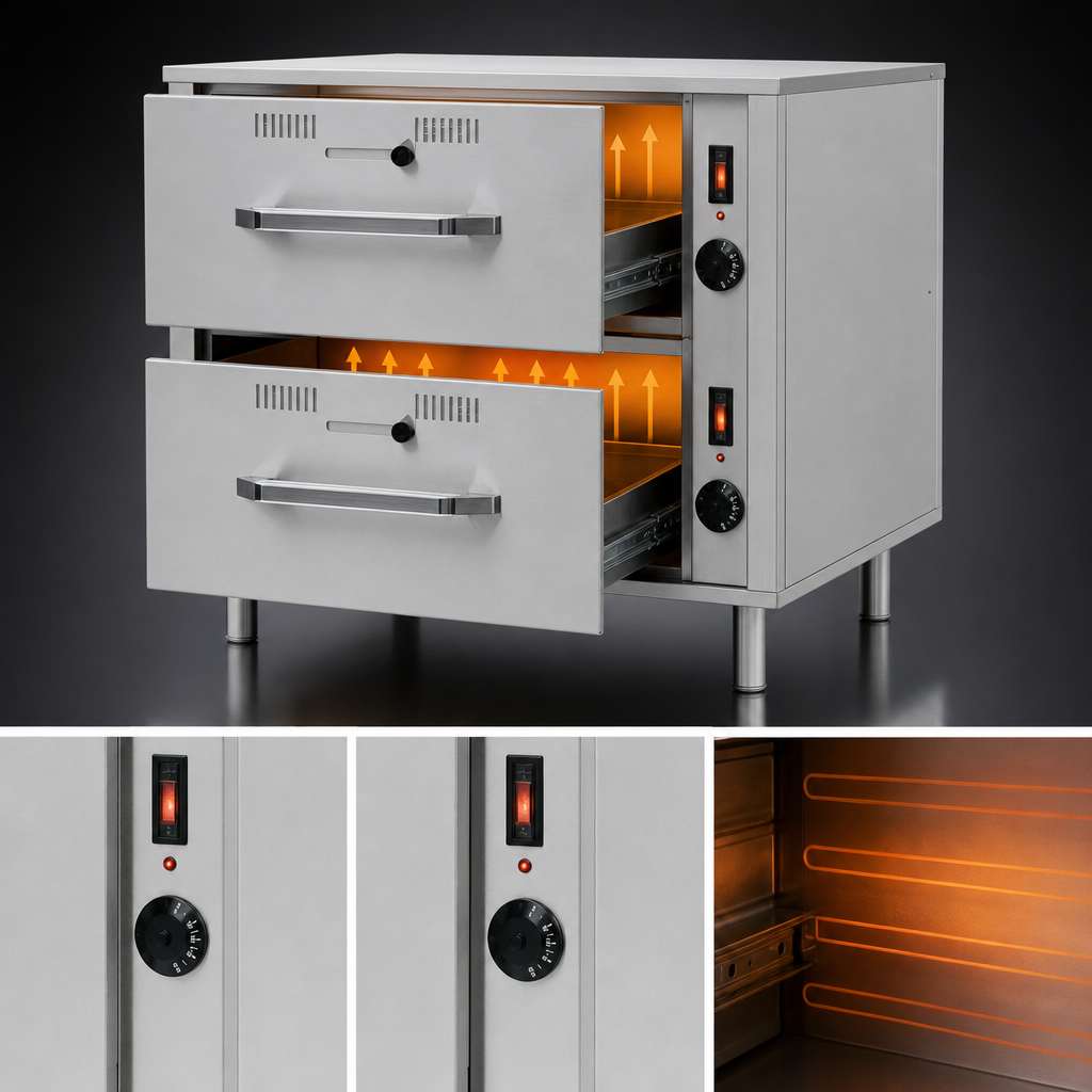 Independent Drawer Heating
