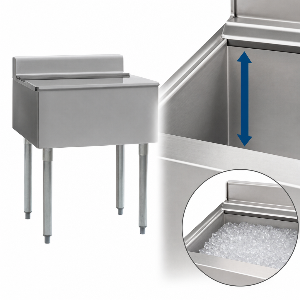 8-Inch Deep Stainless Steel Liner