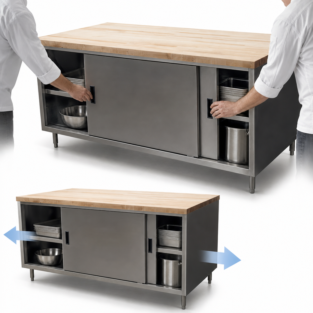 Dual Access Cabinet Base