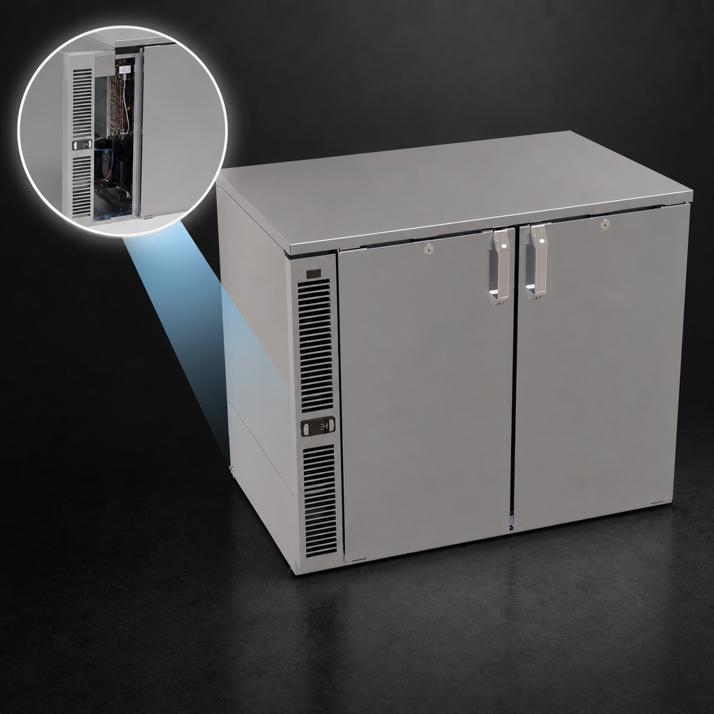 Side-Serviced Refrigeration