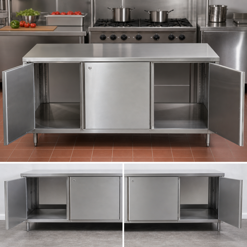 Dual-Access Cabinet Base