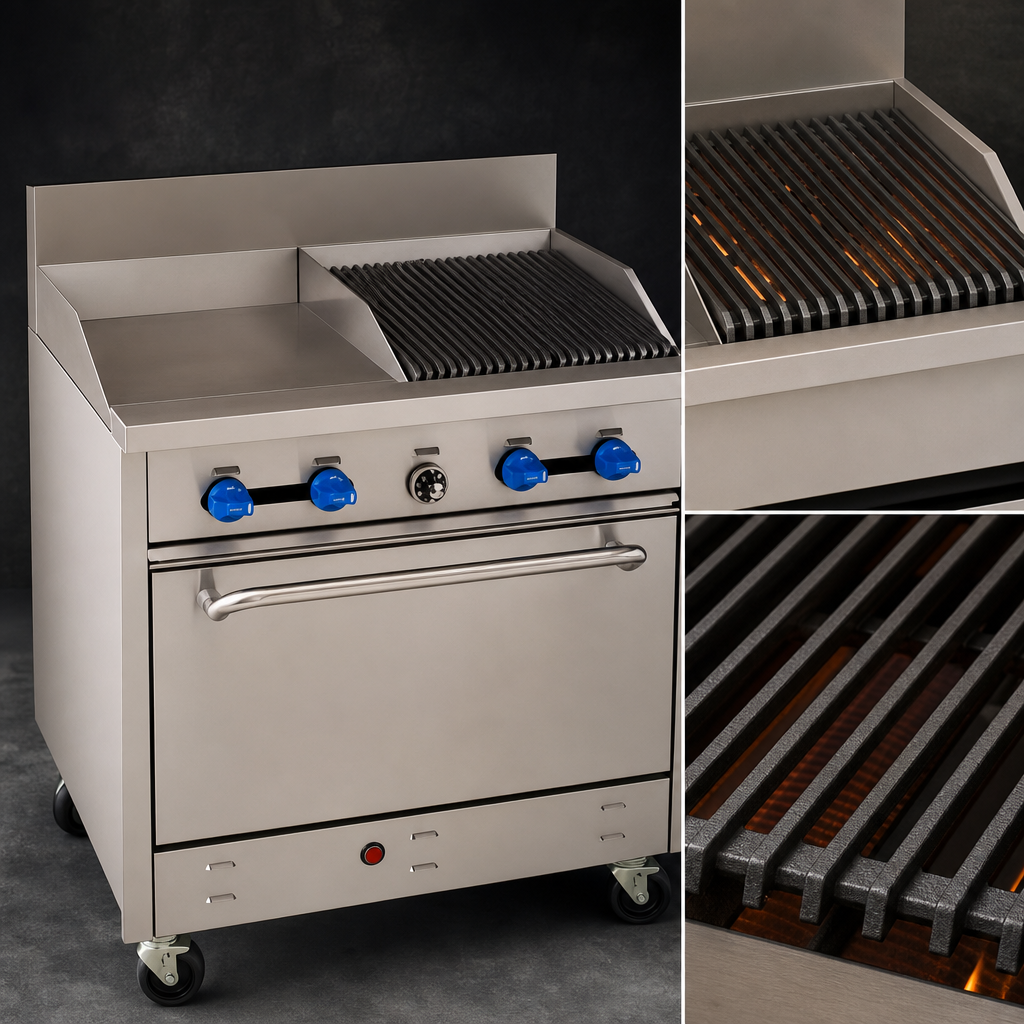 18-Inch Char-Broiler Section