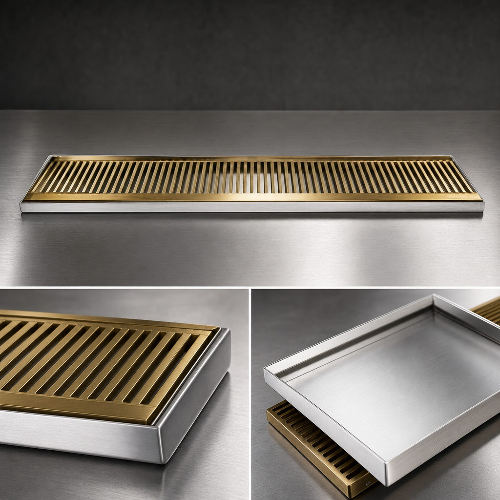 18-Gauge Stainless Steel Tray