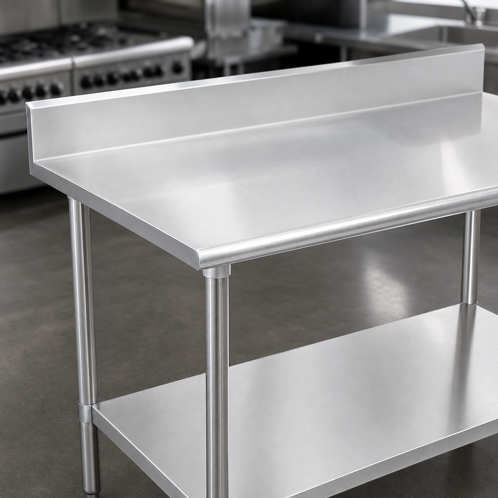 Heavy Gauge 430 Stainless Steel Top
