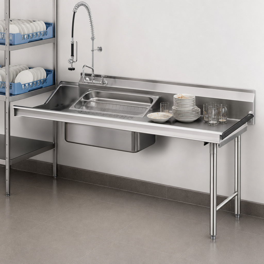 Straight Soiled Dishtable Design