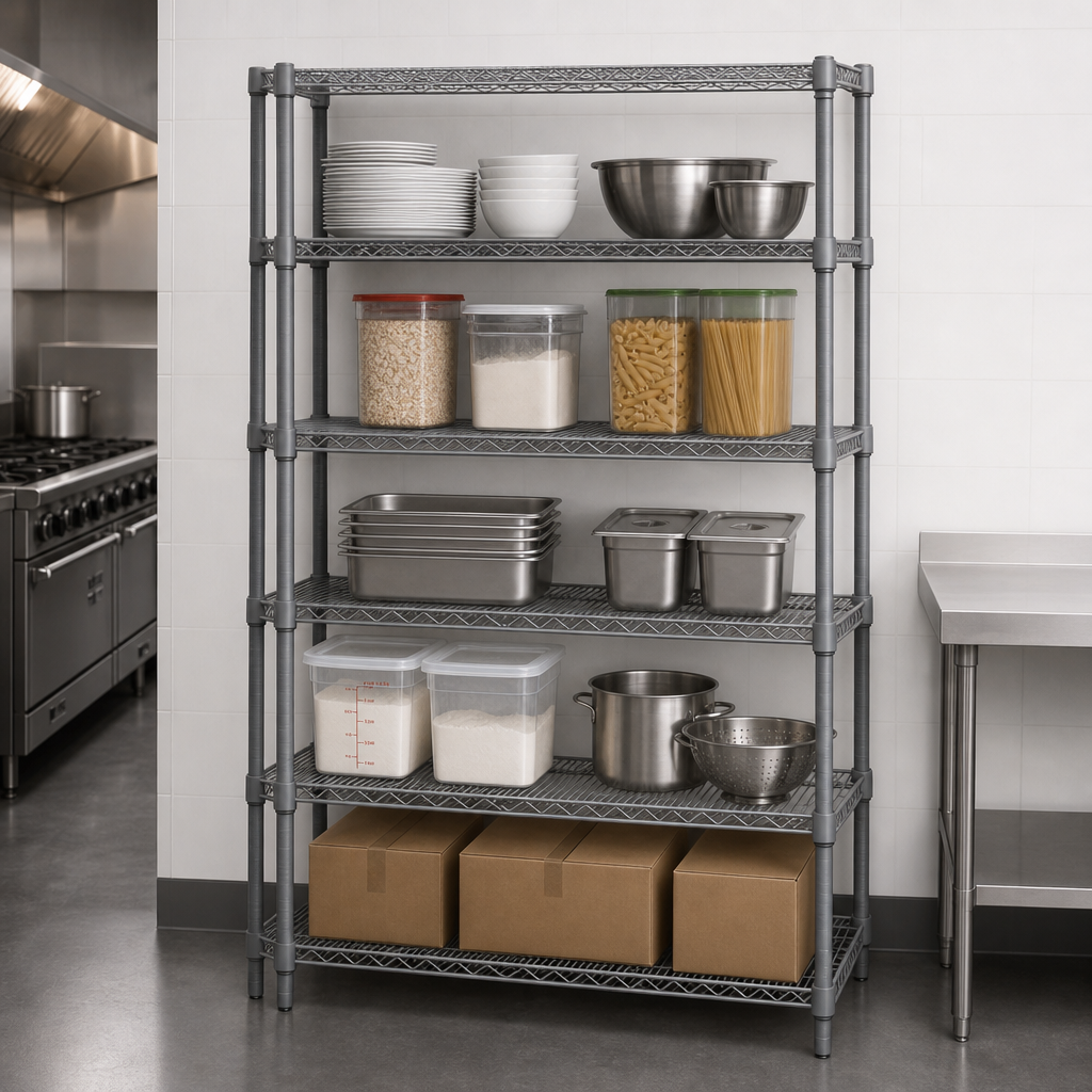 Five-Tier Storage