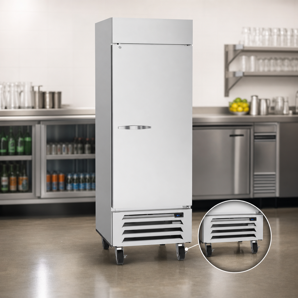 Bottom-Mounted Self-Contained Refrigeration