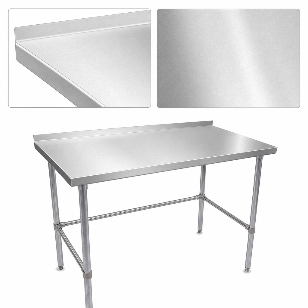 16-Gauge Type 300 Stainless Steel Top