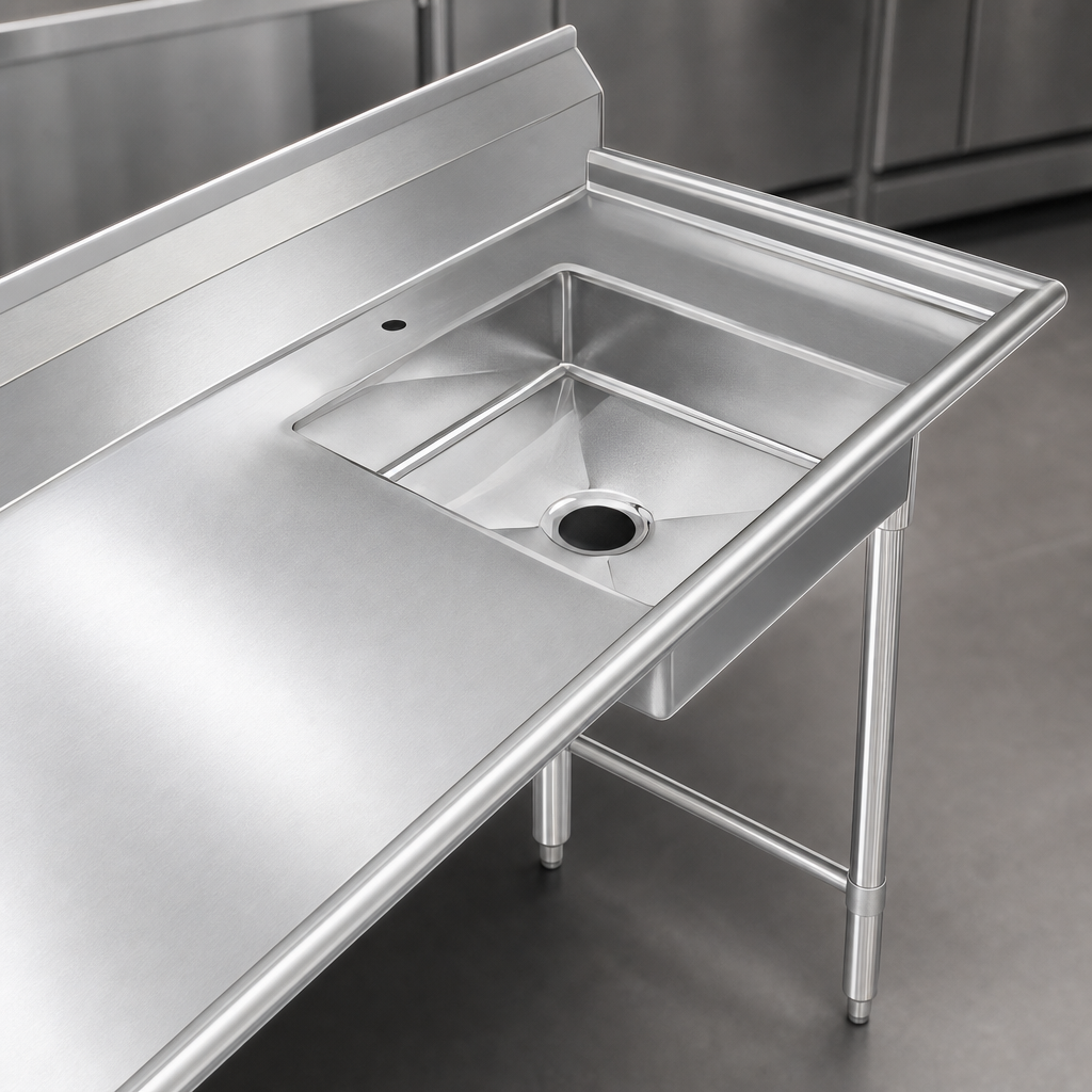 16/304 Stainless Steel Top
