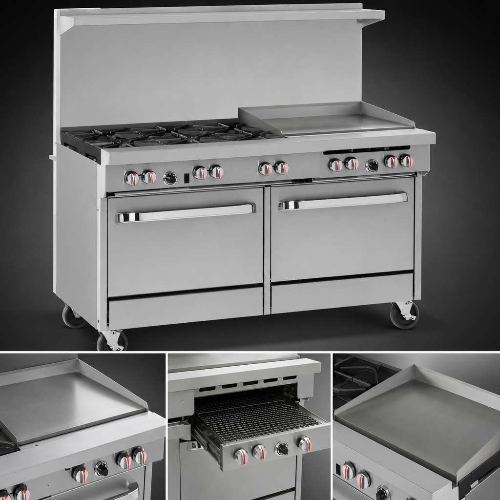 24-Inch Raised Griddle/Broiler