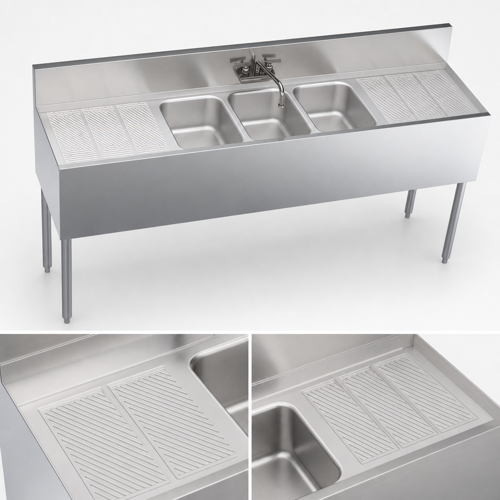 Dual Integral Drainboards