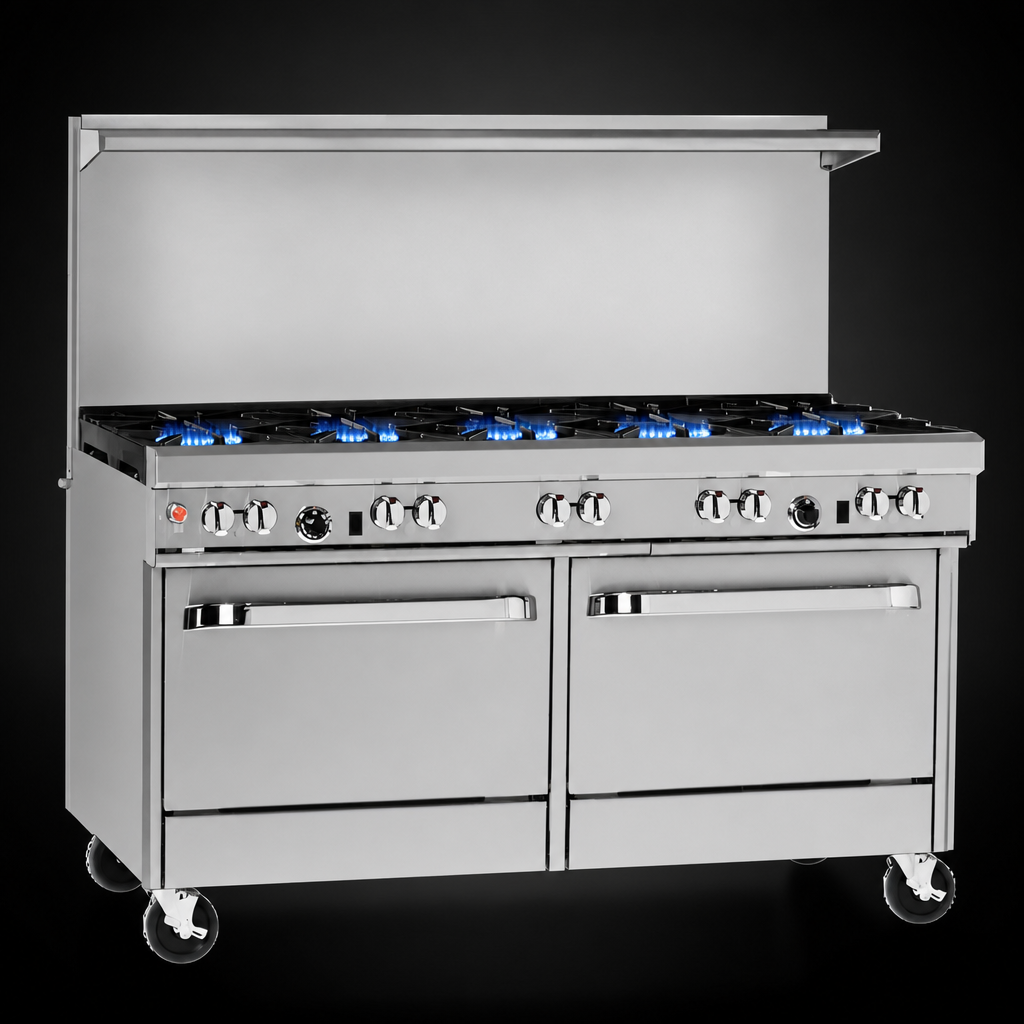 Six Non-Clog Burners