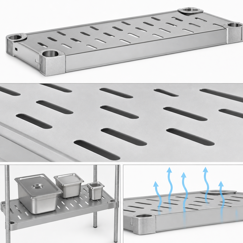 Louvered Shelf Top