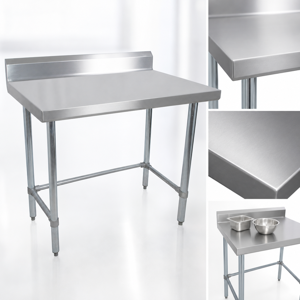 18-Gauge Stainless Steel Top