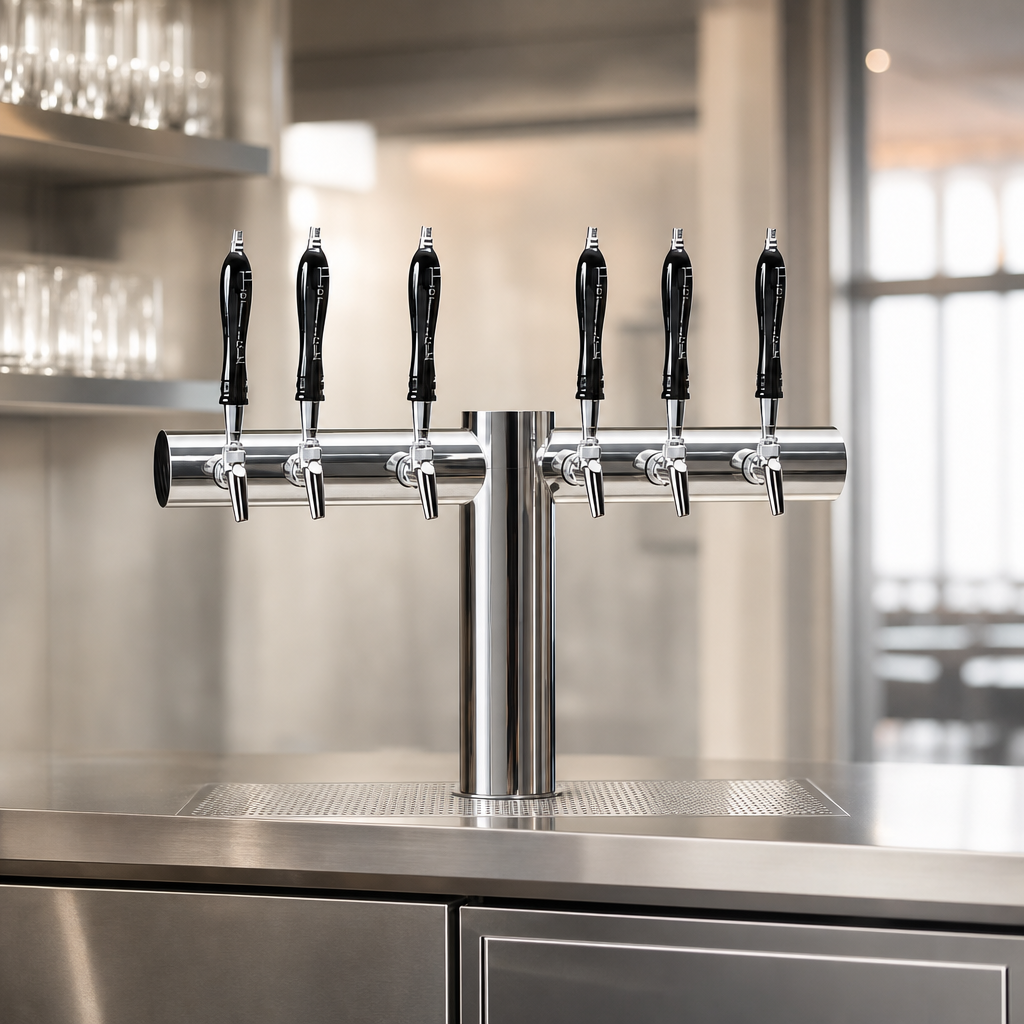 Six-Faucet Capacity