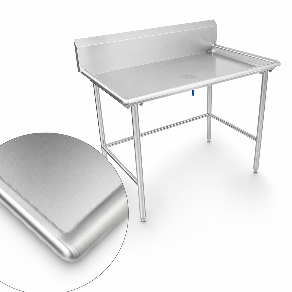 16-Gauge Stainless Steel Top