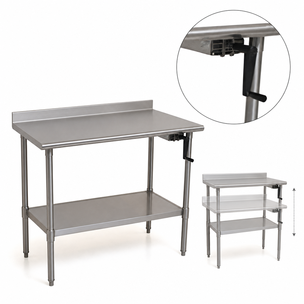 Height Adjustable Crank Mechanism