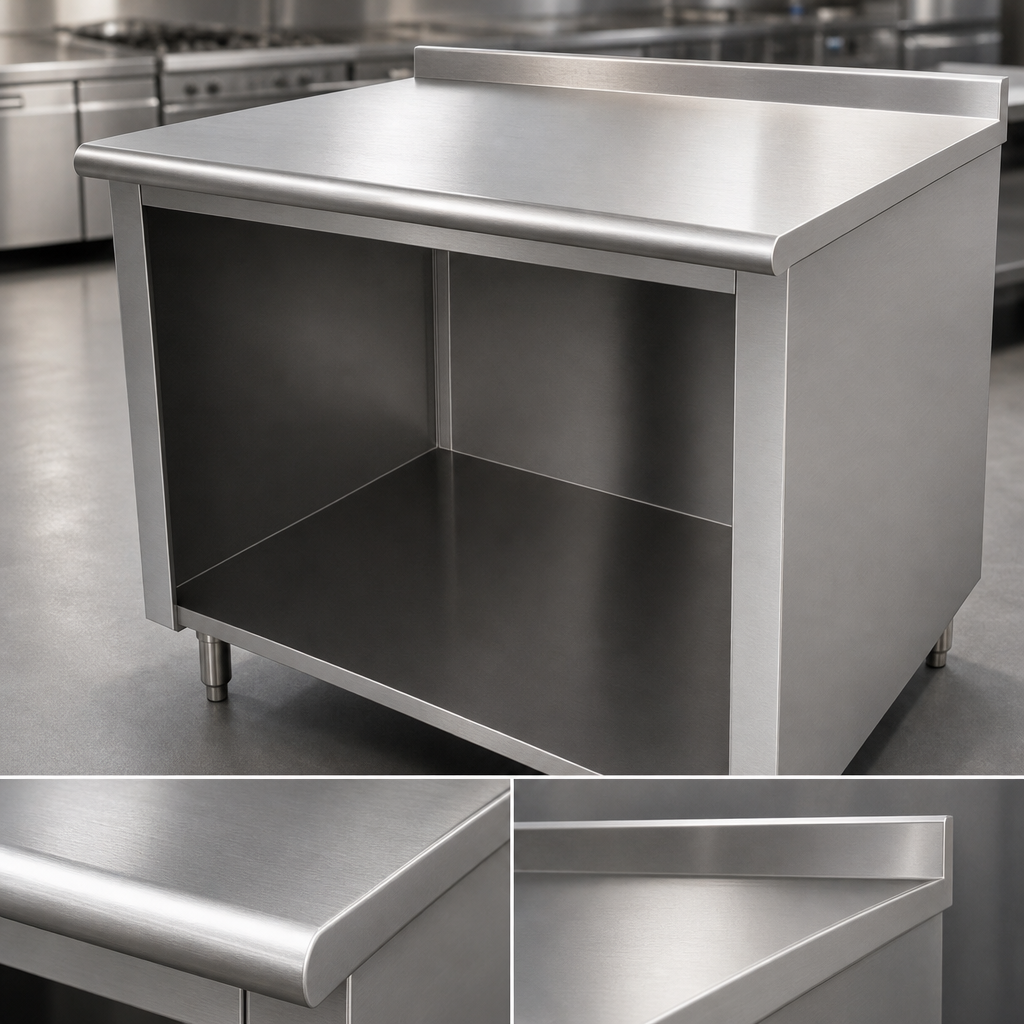 14-Gauge 304 Stainless Steel Top