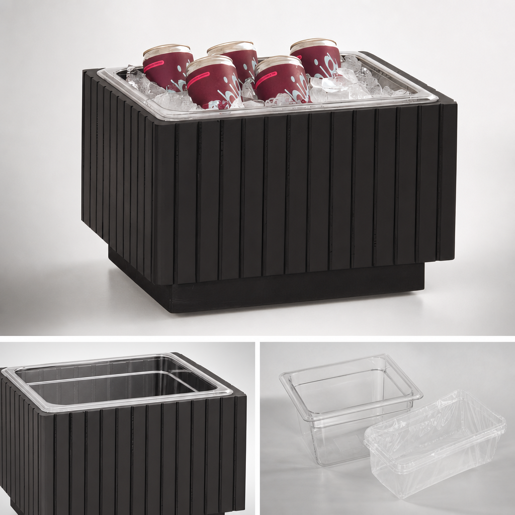 Clear Polycarbonate Pan and Liner
