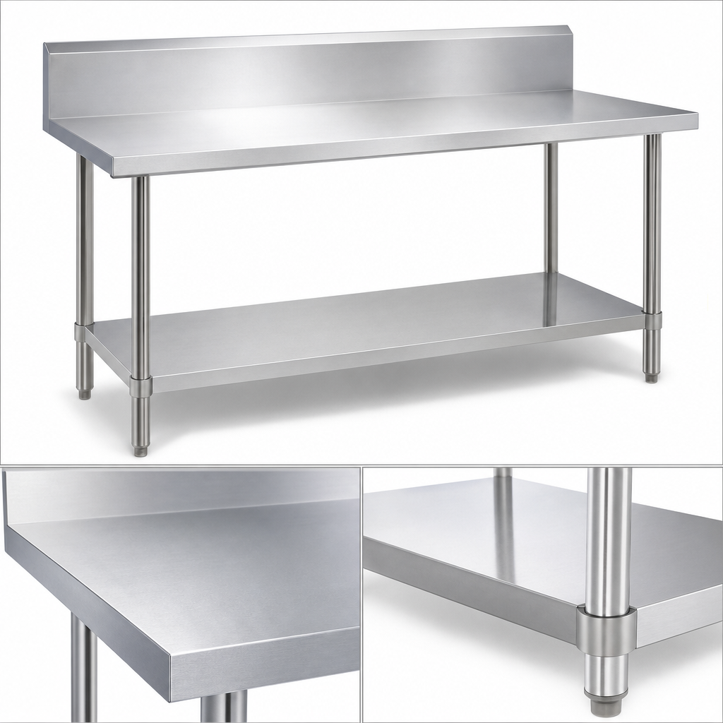 14-Gauge 300 Series Stainless Steel Top
