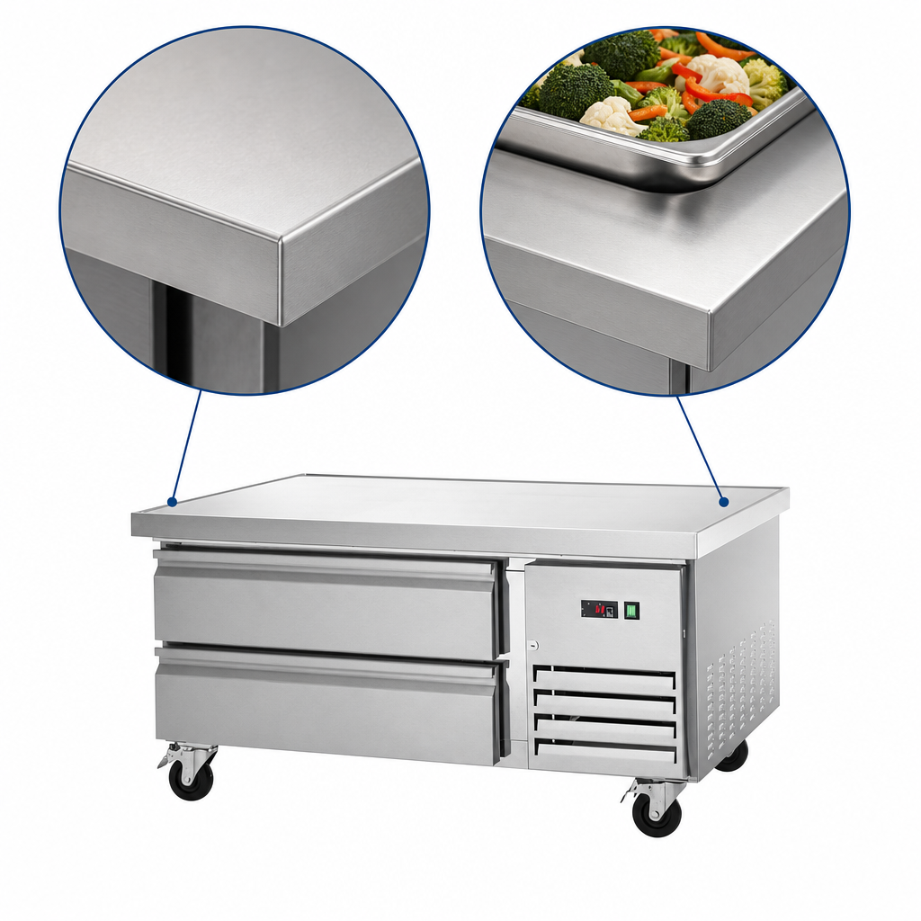 Marine-Edge Stainless Steel Top