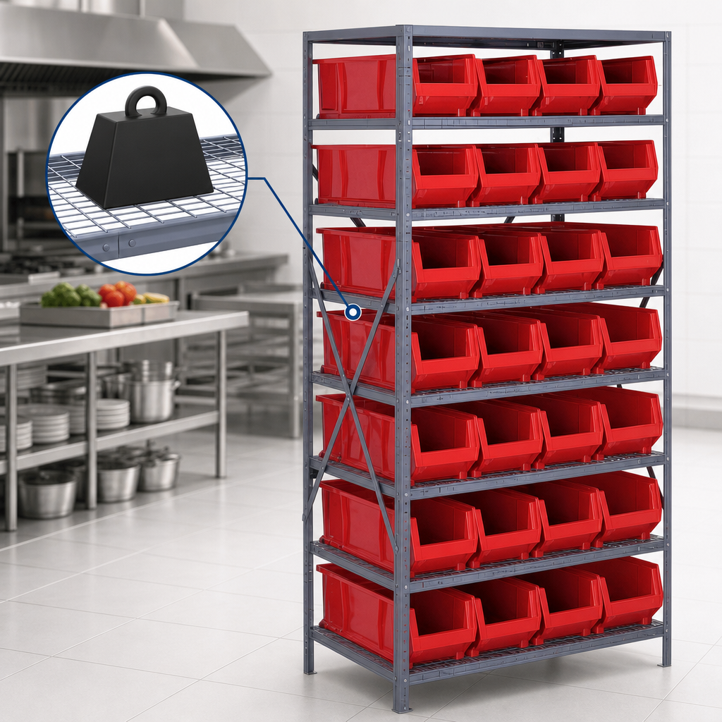 Heavy-Duty Shelf Capacity