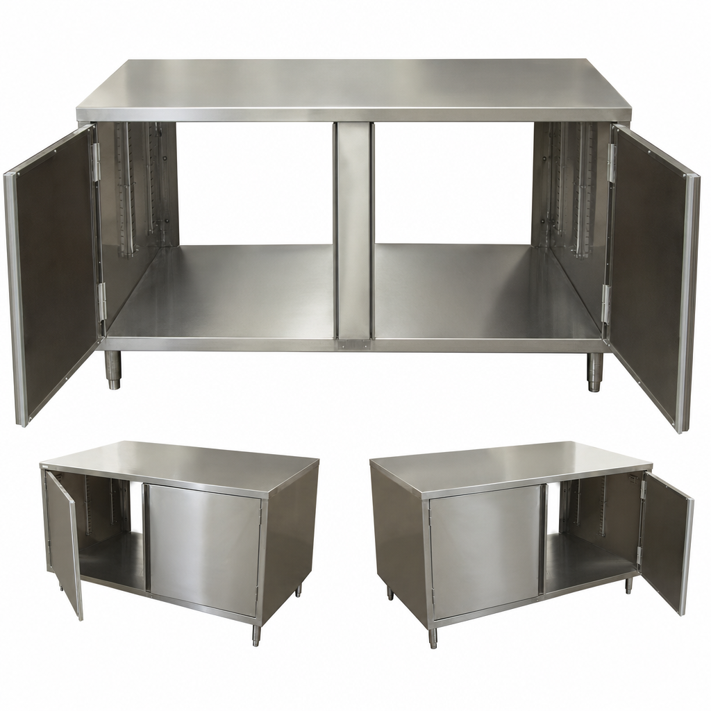 Dual-Access Hinged Doors