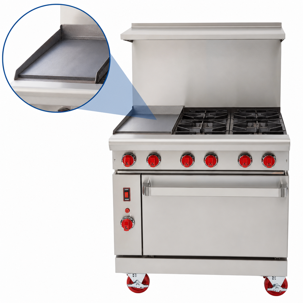12-Inch Left-Side Griddle