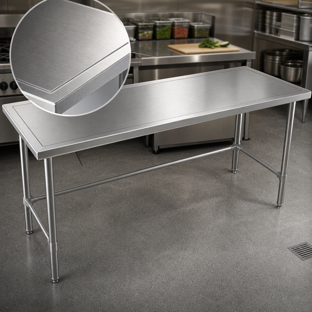 14-Gauge 300 Series Stainless Steel Top