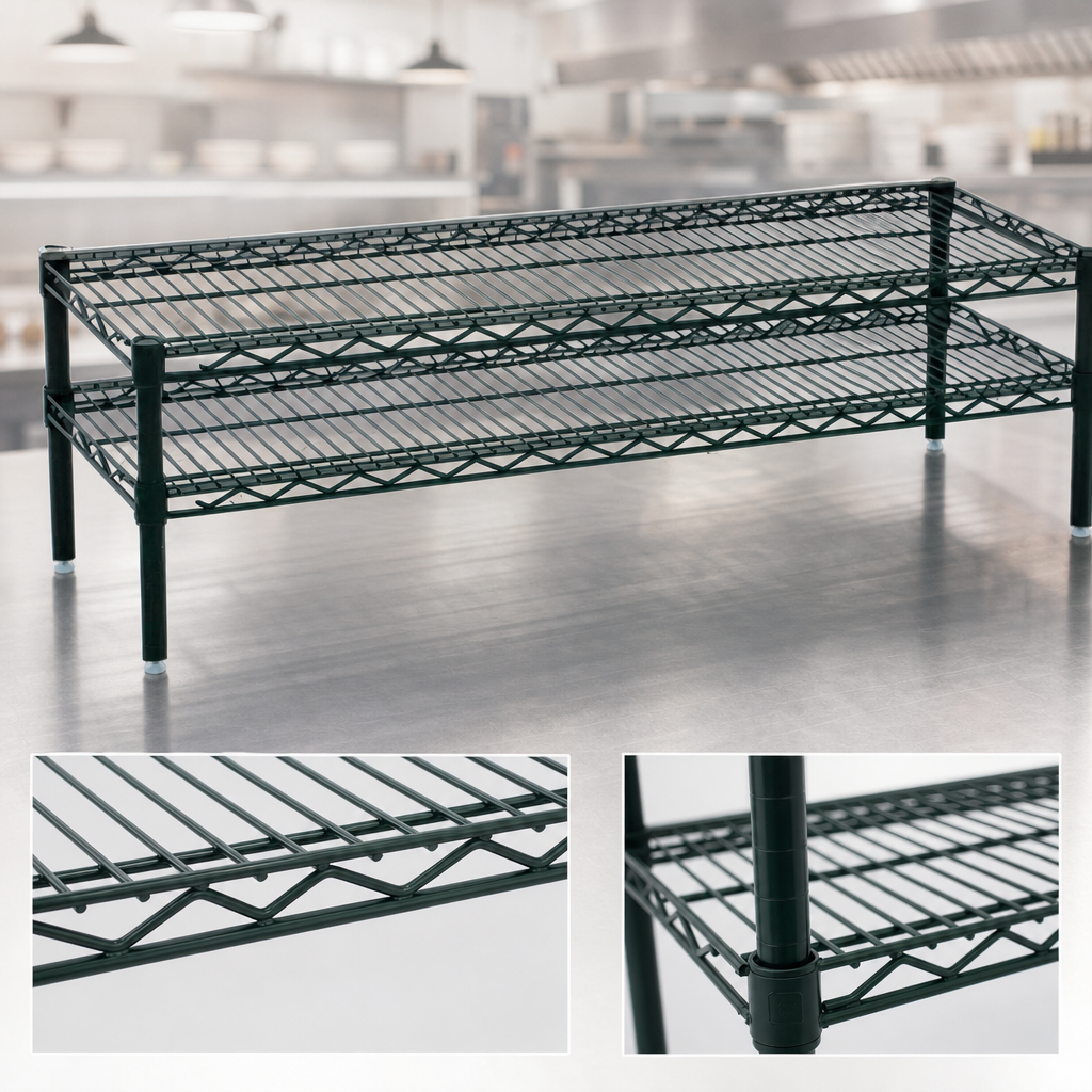 Patented QuadTruss Shelf Design