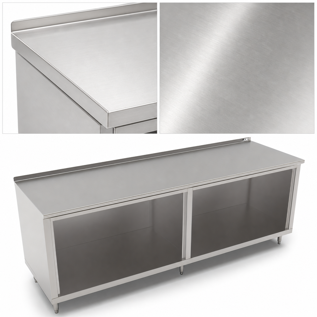 14-Gauge Stainless Steel Top
