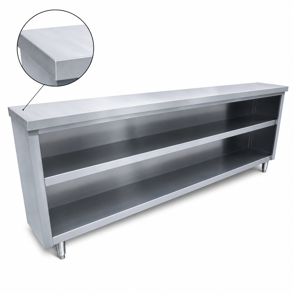 16-Gauge 304 Stainless Steel Top