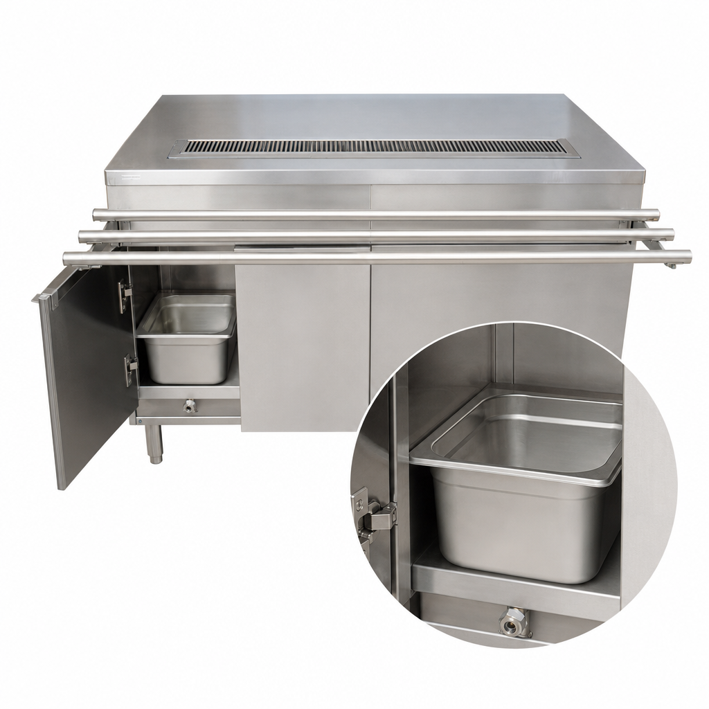 Door-Side Urn Trough