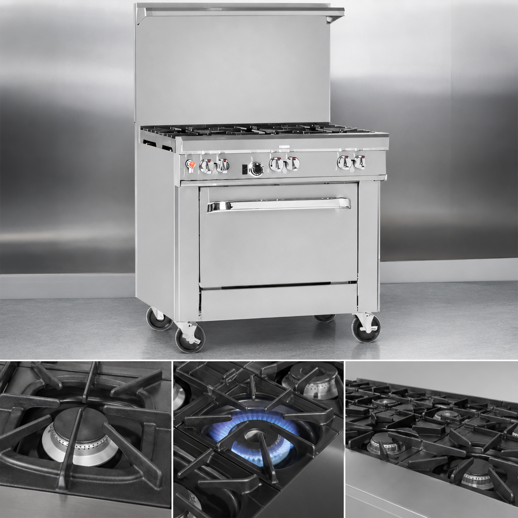 Four Pyromax Burners