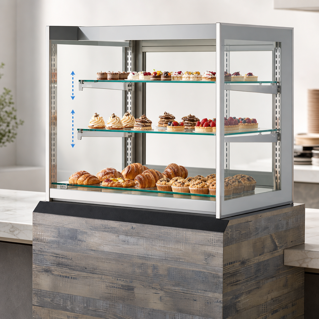 Adjustable Tempered Glass Shelves