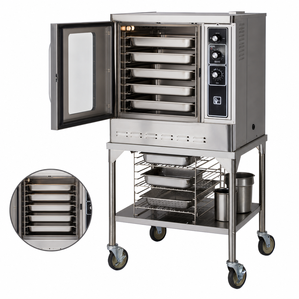 5-Pan Half-Size Capacity