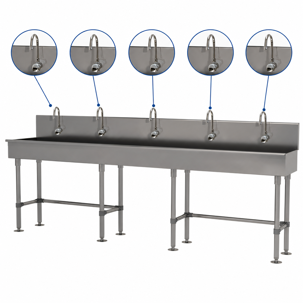 Five Electronic Faucets