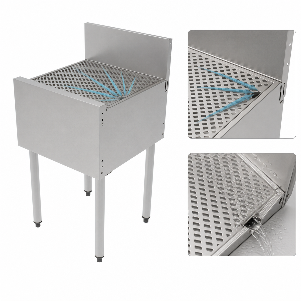 Pitched Drainboard Top