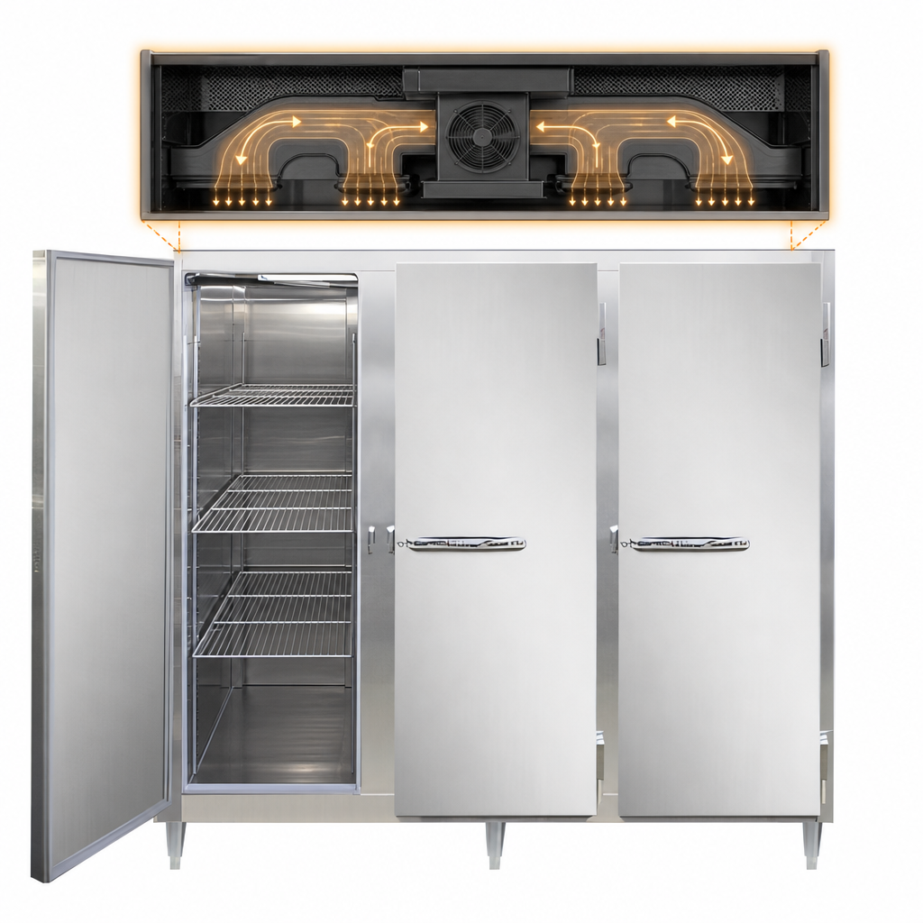 Top-Mounted Heating Plenum