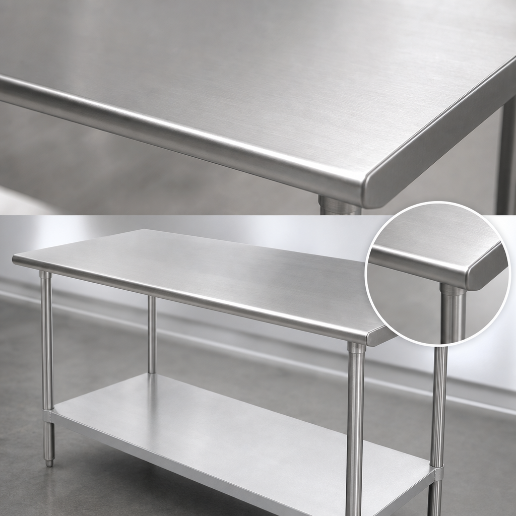 16 Gauge 430 Stainless Steel Top