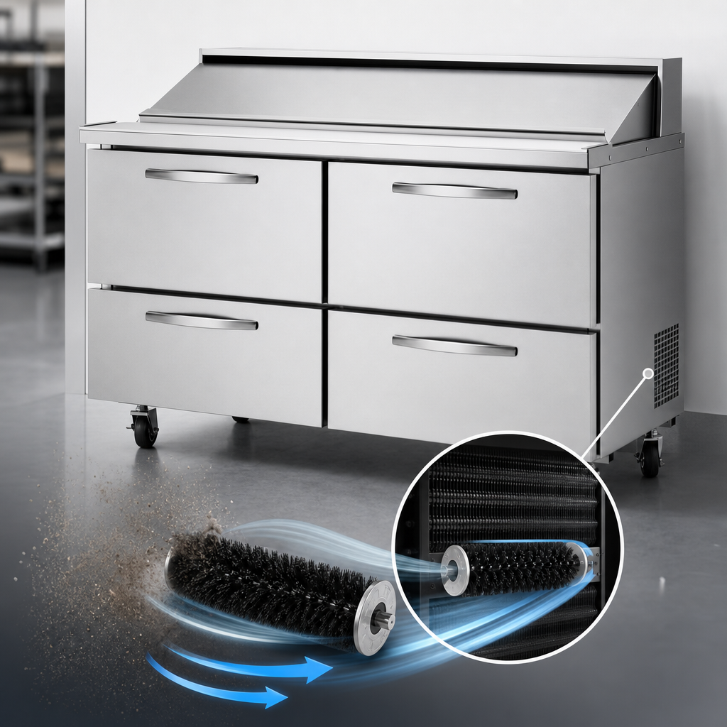 Self-Cleaning Condenser