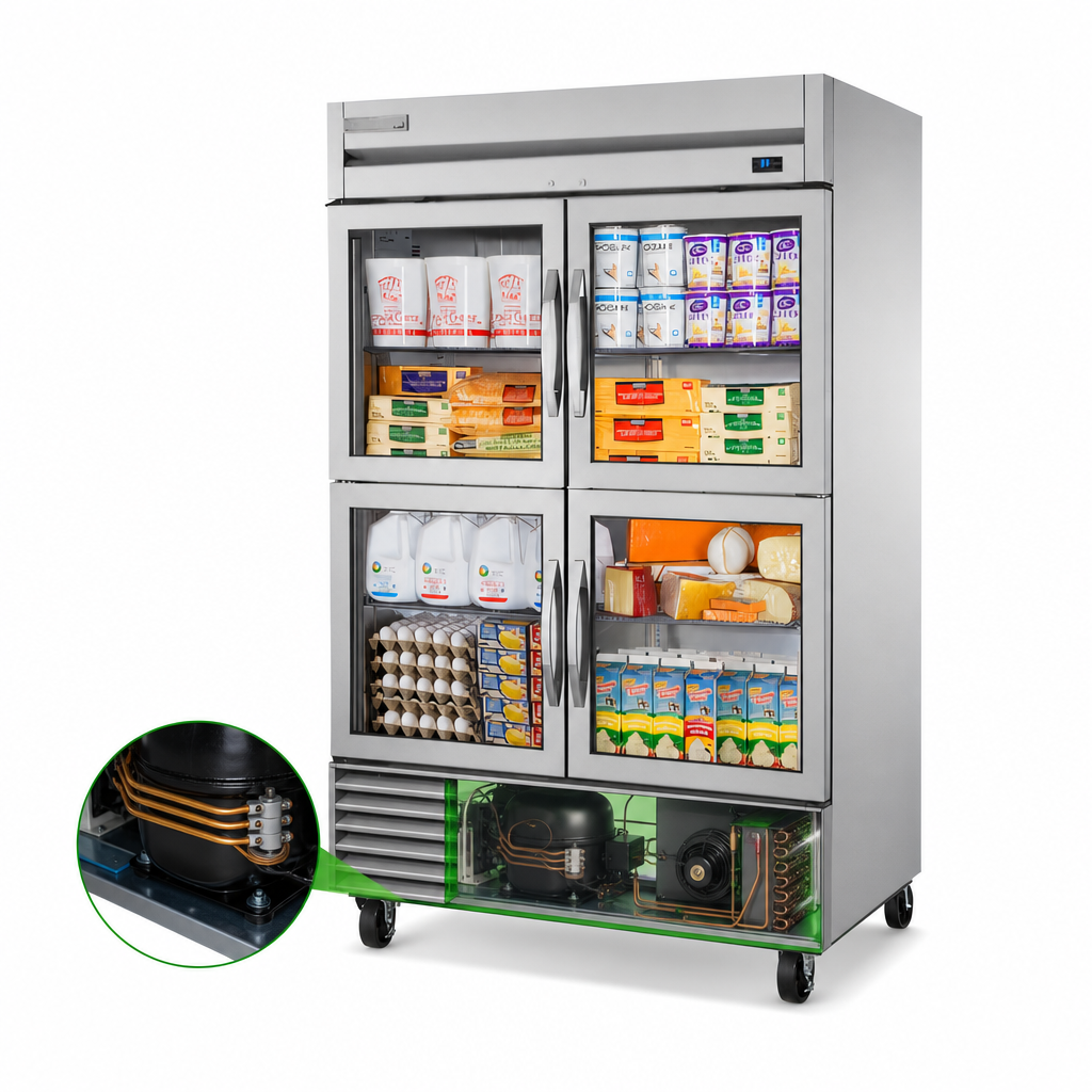 Bottom-Mounted R290 Refrigeration