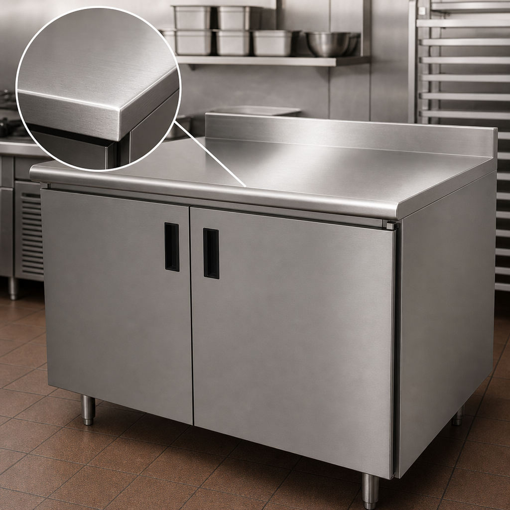14 Gauge 304 Stainless Steel Top
