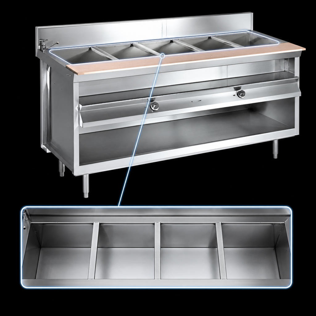 Four Pan Openings