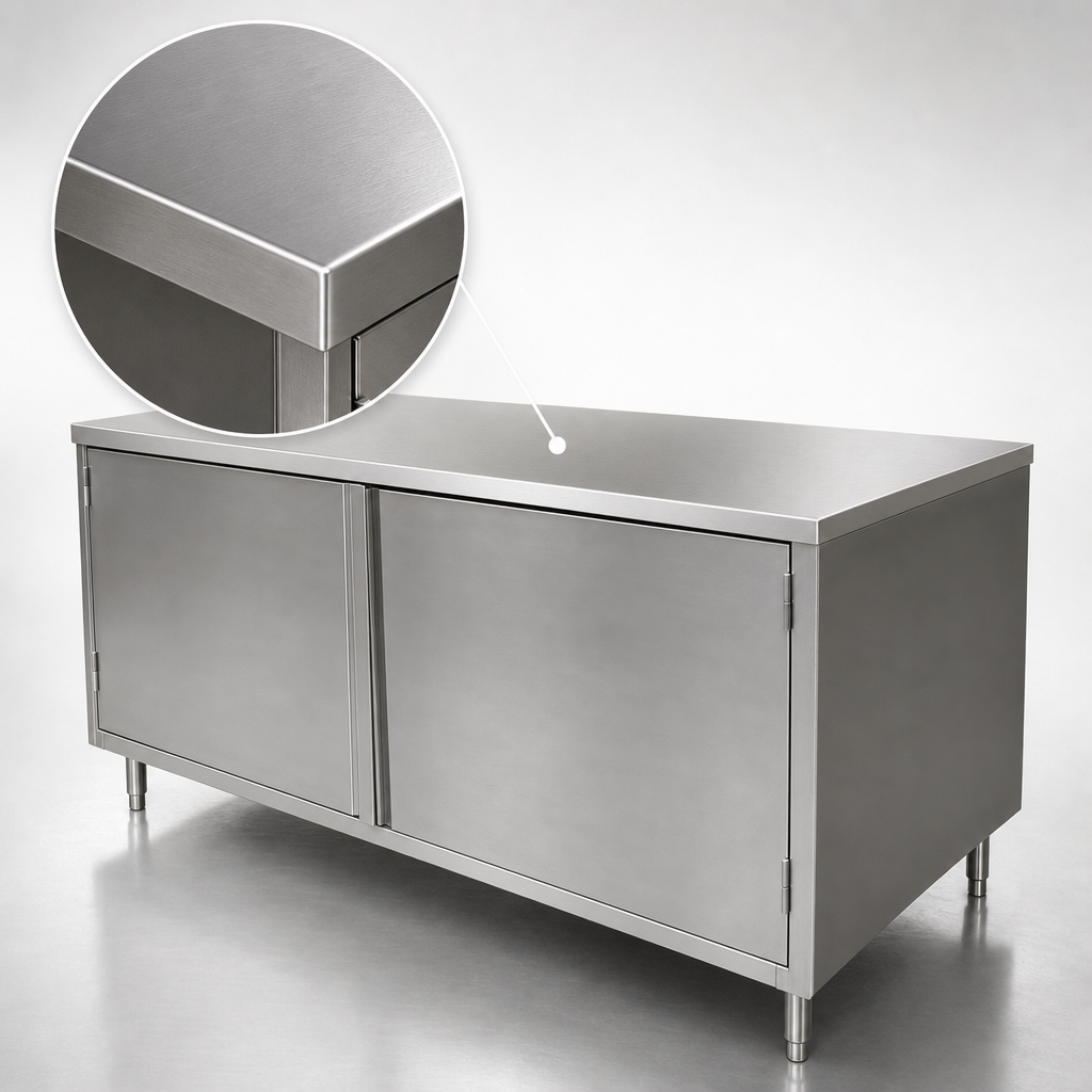 14 Gauge T-304 Stainless Steel Top
