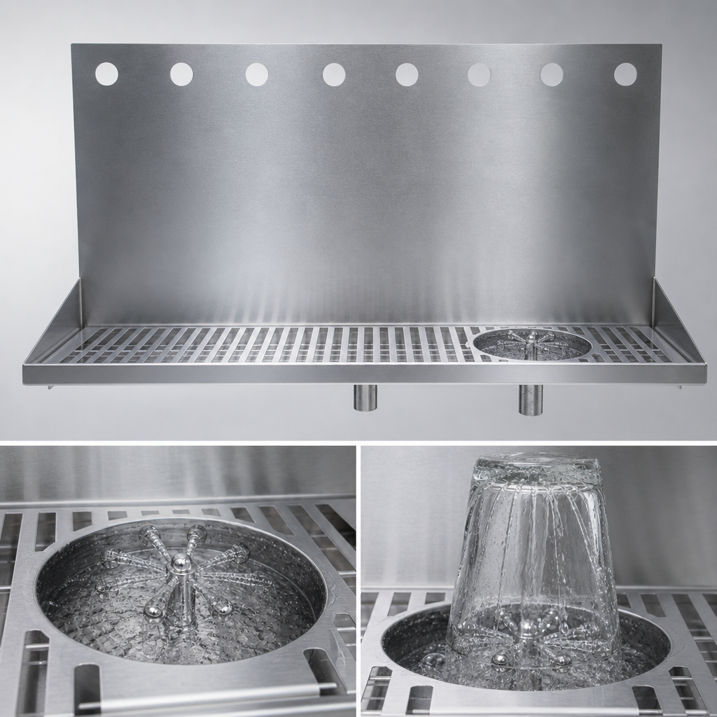Integral Glass Rinser